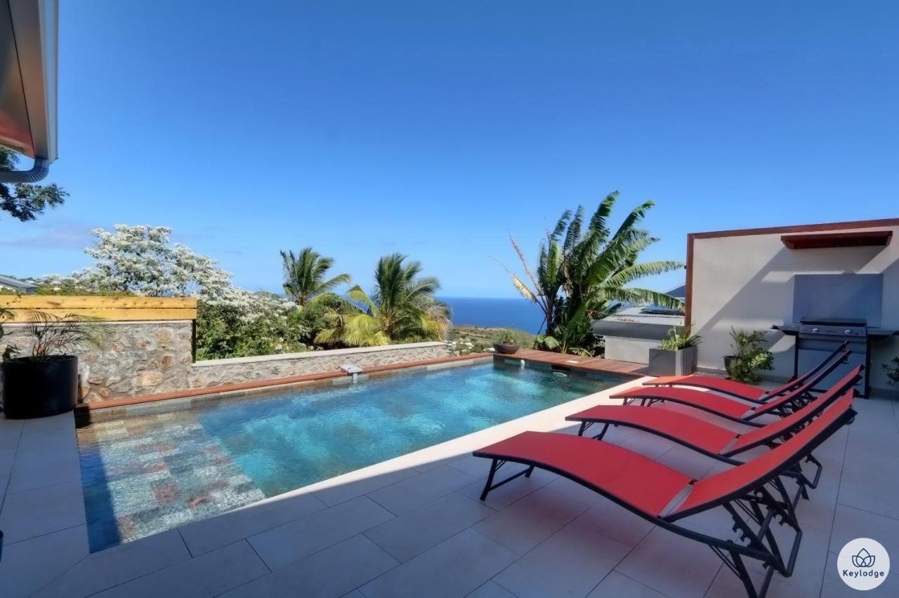 Villa Aina - Piscine 4 Etoiles - Vue Mer - Saint Leu エクステリア 写真